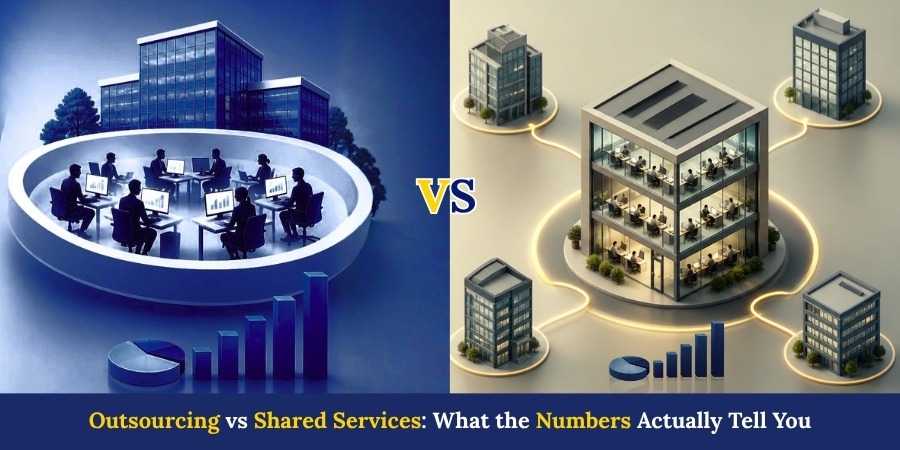 Outsourcing vs Shared Services: What the Numbers Actually Tell You